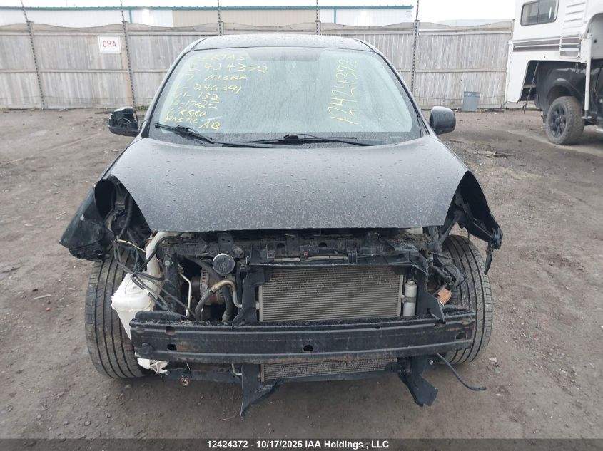 2017 Nissan Micra VIN: 3N1CK3CP4HL246391 Lot: 12424372