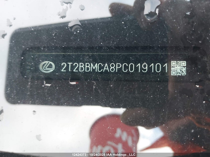 2T2BBMCA8PC019101 2023 LEXUS RX photo no. 19