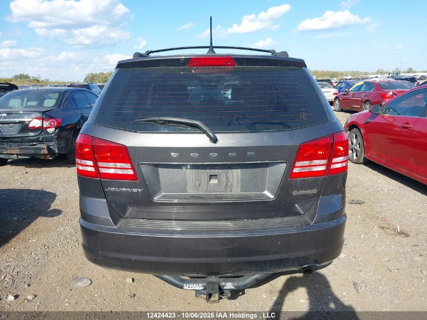 2016 Dodge Journey Se VIN: 3C4PDCAB0GT115618 Lot: 12424423