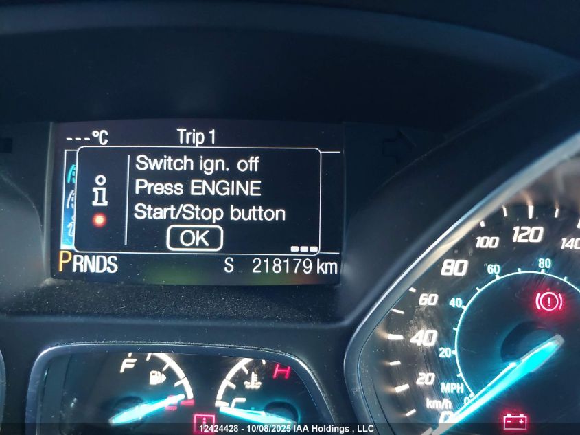 2013 Ford Escape Sel VIN: 1FMCU0H99DUC57916 Lot: 12424428