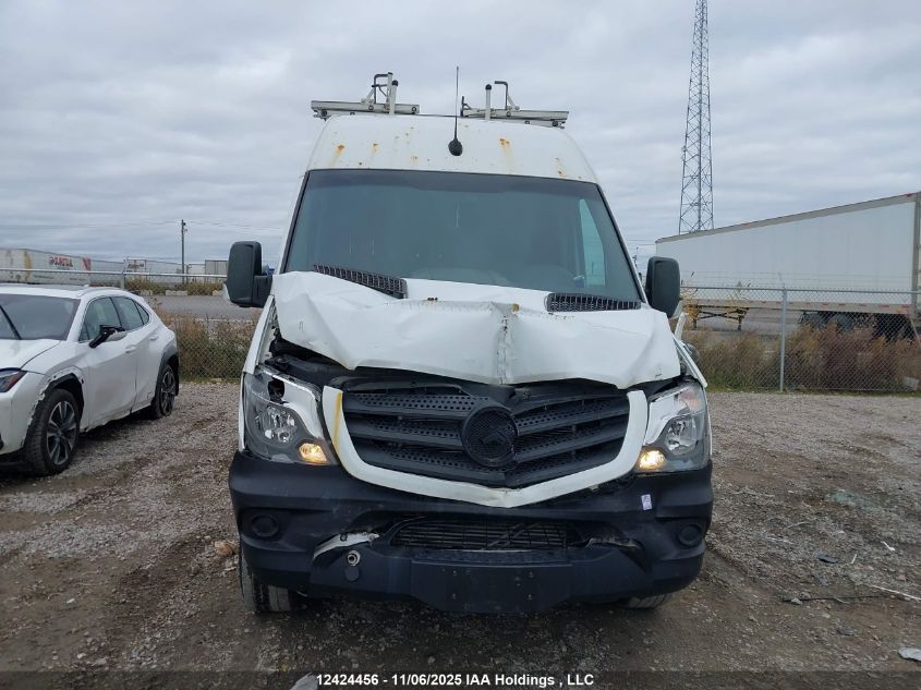 2018 Mercedes-Benz Sprinter 2500 Standard Roof V6 VIN: WD3BE7CD4JP595777 Lot: 12424456