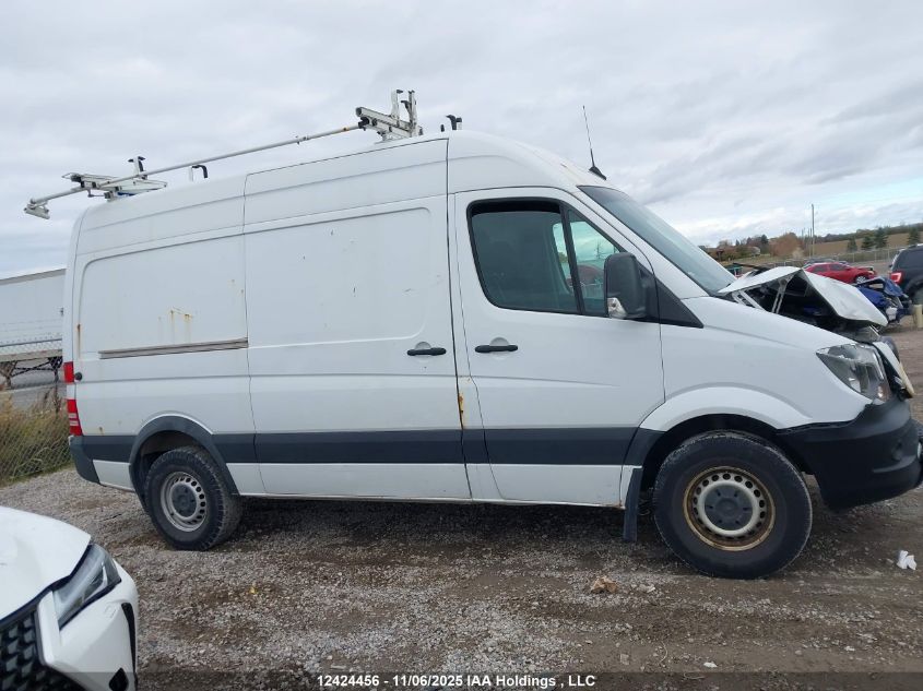2018 Mercedes-Benz Sprinter 2500 Standard Roof V6 VIN: WD3BE7CD4JP595777 Lot: 12424456