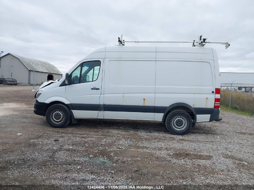 2018 Mercedes-Benz Sprinter 2500 Standard Roof V6 VIN: WD3BE7CD4JP595777 Lot: 12424456