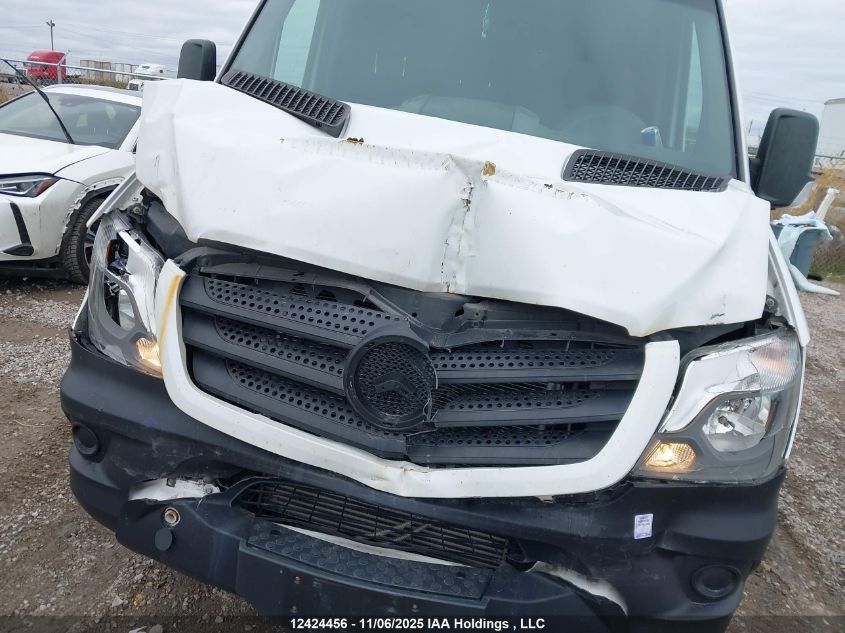 2018 Mercedes-Benz Sprinter 2500 Standard Roof V6 VIN: WD3BE7CD4JP595777 Lot: 12424456
