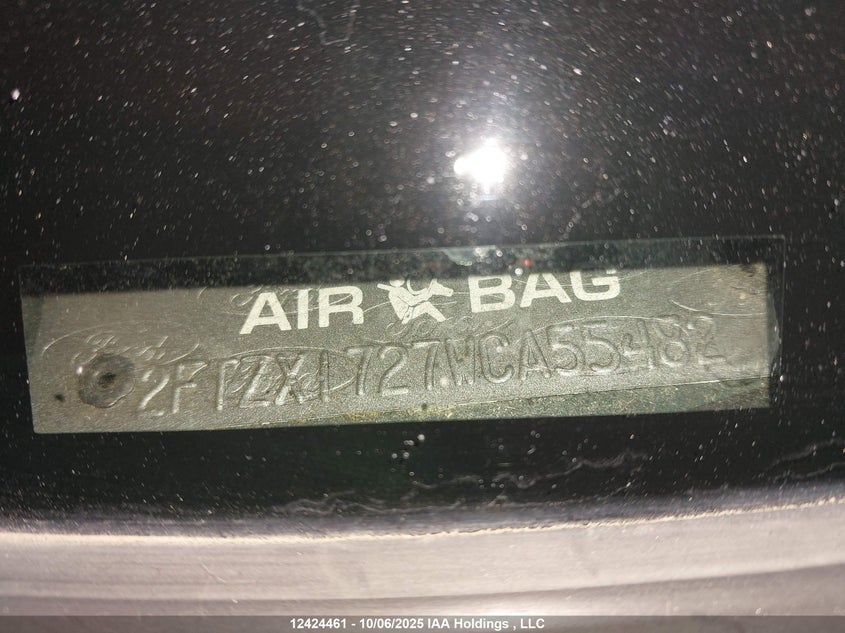 1998 Ford F-150 Lariat/Standard/Xl/Xlt VIN: 2FTZX1727WCA55482 Lot: 12424461