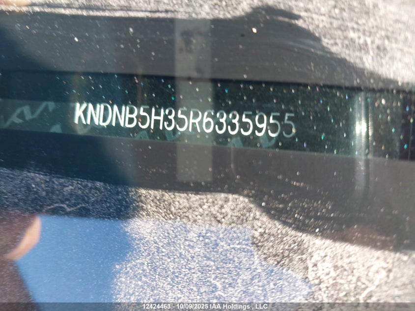 2024 Kia A3 VIN: KNDNB5H35R6335955 Lot: 12424463