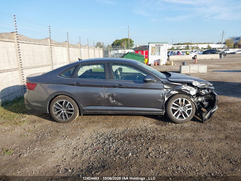 2025 Volkswagen Jetta Se VIN: 3VWEX7BU2SM087486 Lot: 12424483