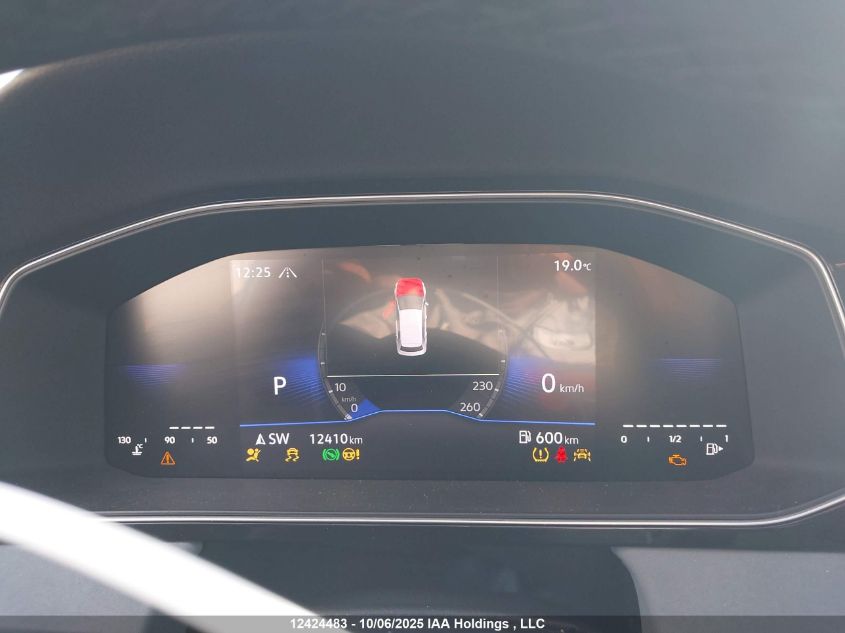 2025 Volkswagen Jetta Se VIN: 3VWEX7BU2SM087486 Lot: 12424483