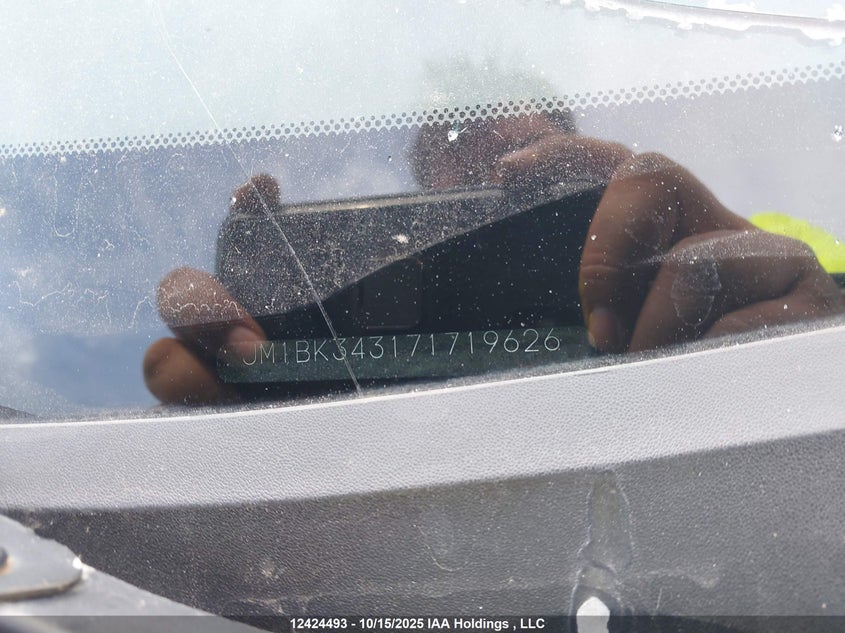 2007 Mazda Mazda3 Gs/Gt VIN: JM1BK343171719626 Lot: 12424493