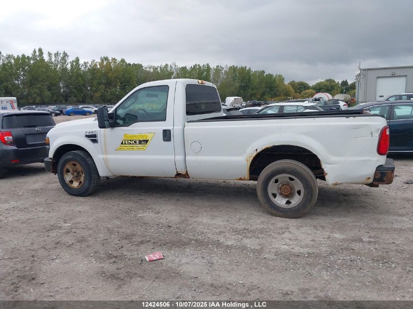 2010 Ford F250 Super Duty VIN: 1FTNF2A54AEA58837 Lot: 12424506