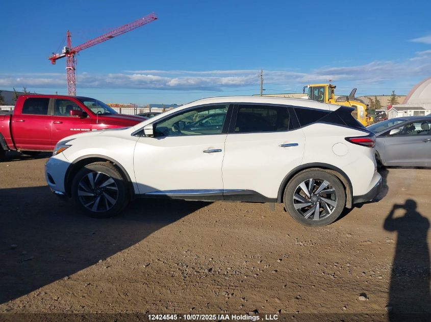 2017 Nissan Murano Platinum/Sl/Sv VIN: 5N1AZ2MH6HN116562 Lot: 12424545