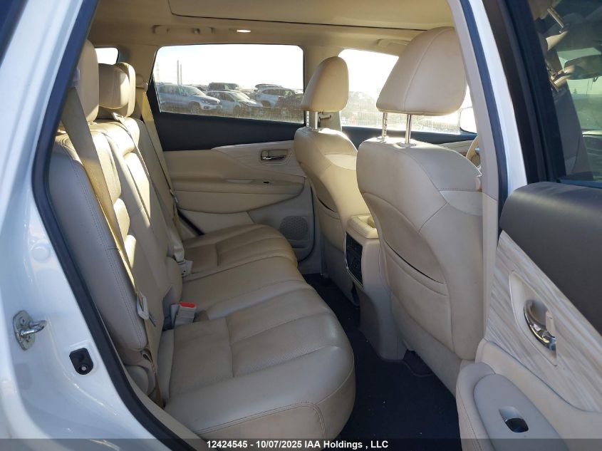 2017 Nissan Murano Platinum/Sl/Sv VIN: 5N1AZ2MH6HN116562 Lot: 12424545