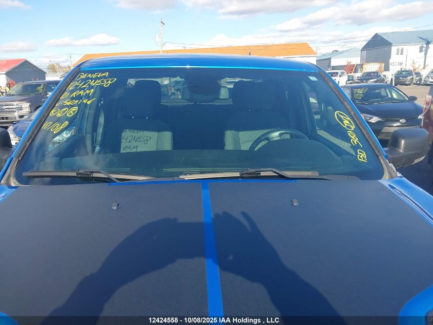 2021 Ram 1500 Classic Slt VIN: 1C6RR7GG6MS560146 Lot: 12424558