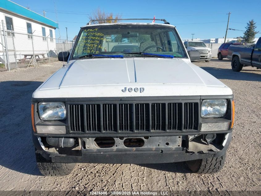 1994 Jeep Cherokee Sport VIN: 1J4FJ68S3RL167619 Lot: 12424586