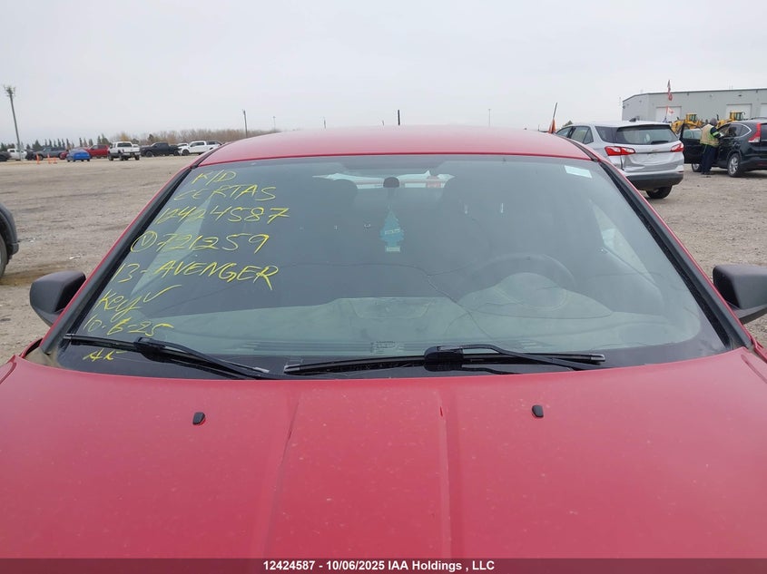 1C3CDZAB2DN721259 2013 DODGE AVENGER photo no. 18