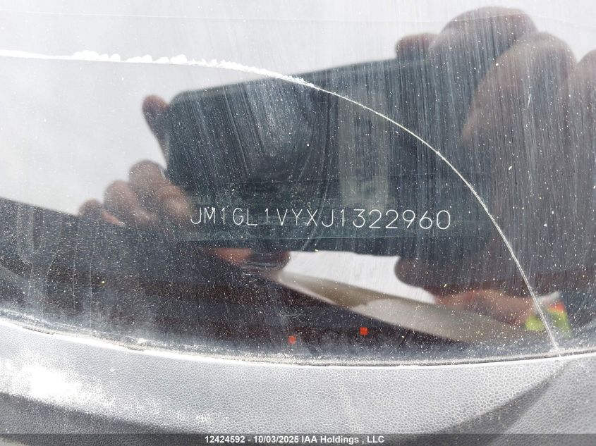 2018 Mazda Mazda6 VIN: JM1GL1VYXJ1322960 Lot: 12424592