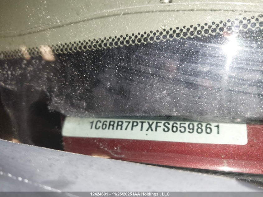 1C6RR7PTXFS659861 2015 RAM 1500 photo no. 9