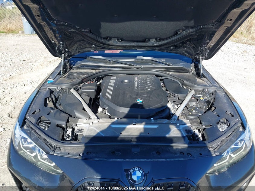 2022 BMW M440Xi Gran Coupe VIN: WBA13AW00NFL72609 Lot: 12424611