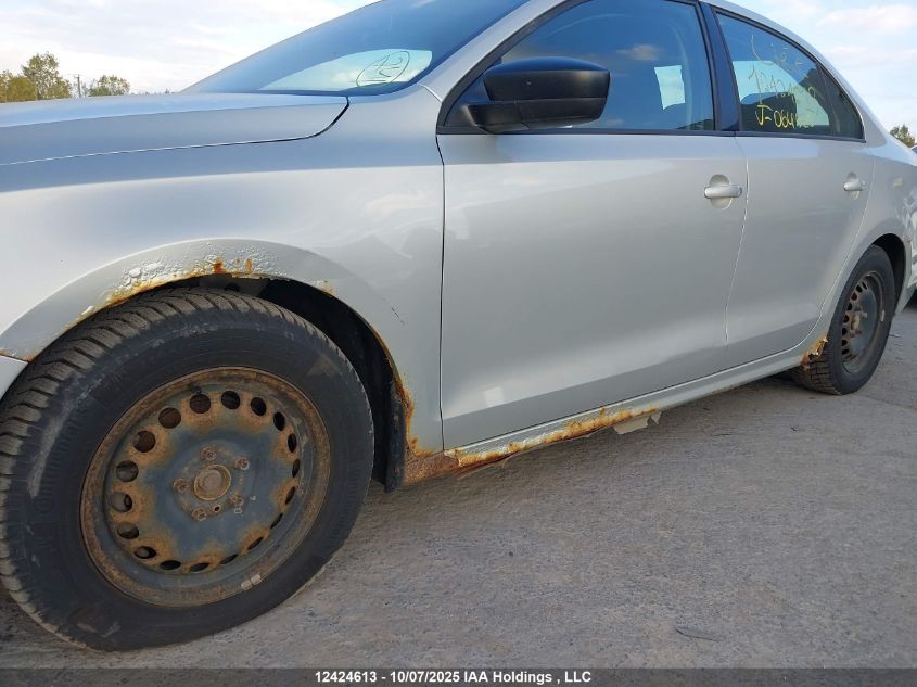 2011 Volkswagen Jetta S VIN: 3VW2K7AJ3BM064520 Lot: 12424613