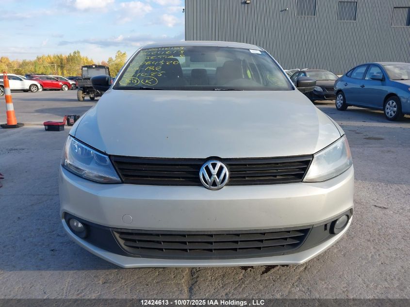 2011 Volkswagen Jetta S VIN: 3VW2K7AJ3BM064520 Lot: 12424613