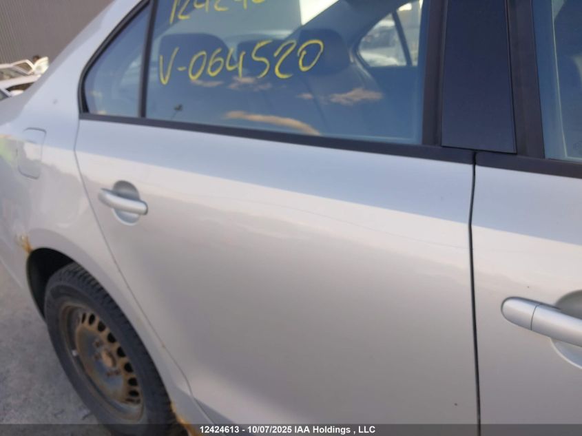 2011 Volkswagen Jetta S VIN: 3VW2K7AJ3BM064520 Lot: 12424613