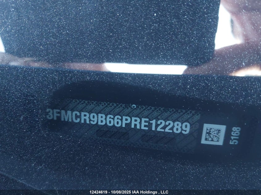2023 Ford Bronco Sport Big Bend VIN: 3FMCR9B66PRE12289 Lot: 12424619