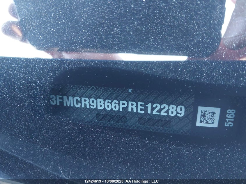 2023 Ford Bronco Sport Big Bend VIN: 3FMCR9B66PRE12289 Lot: 12424619