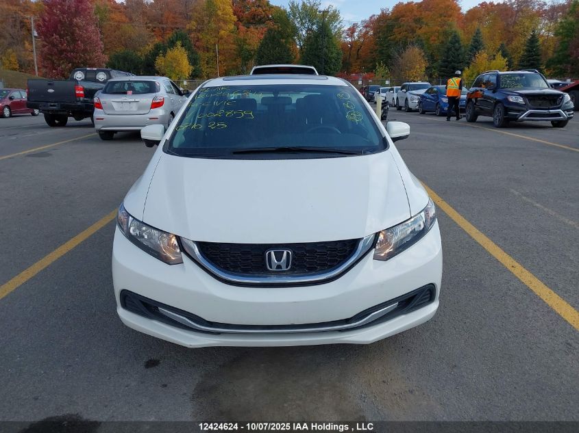 2014 Honda Civic VIN: 2HGFB2F58EH002859 Lot: 12424624