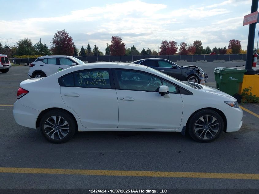 2014 Honda Civic VIN: 2HGFB2F58EH002859 Lot: 12424624