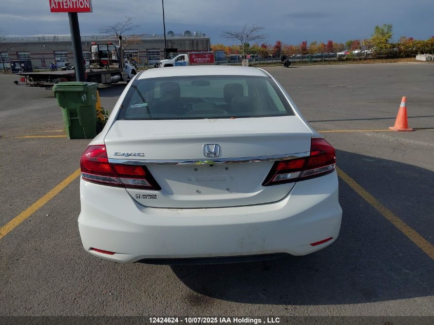 2014 Honda Civic VIN: 2HGFB2F58EH002859 Lot: 12424624