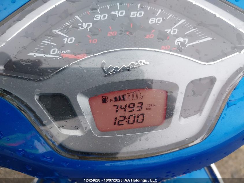 2015 Vespa Primavera 50 4V Ie VIN: ZAPC536B7F5200375 Lot: 12424628