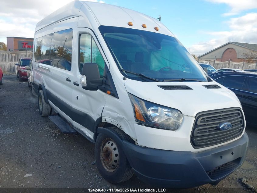 1FBVU4XM2KKA03522 2019 Ford Transit auction photo 1