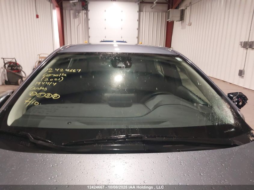 2021 Toyota Corolla Le VIN: 5YFBPMBE7MP194414 Lot: 12424667