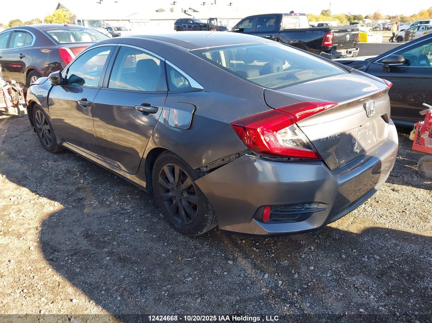 2017 Honda Civic Lx grey sedan null 2HGFC2F54HH018297 photo #4