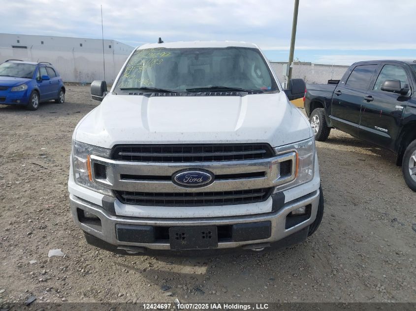 2019 Ford F150 Supercrew VIN: 1FTEW1E4XKKD61183 Lot: 12424697