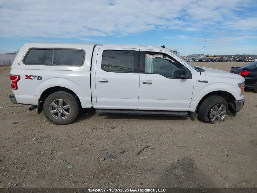 2019 Ford F150 Supercrew VIN: 1FTEW1E4XKKD61183 Lot: 12424697