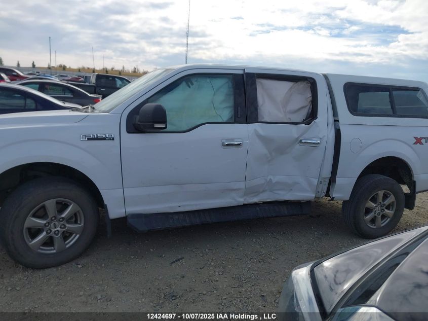 2019 Ford F150 Supercrew VIN: 1FTEW1E4XKKD61183 Lot: 12424697