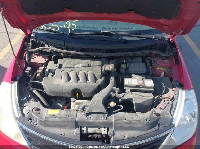 2010 Nissan Versa 1.8S VIN: 3N1BC1CP7AL396952 Lot: 12424700