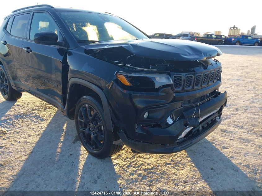 2025 Jeep Compass Latitude Lux VIN: 3C4NJDFN0ST589165 Lot: 12424715