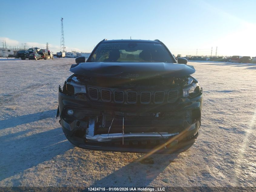 2025 Jeep Compass Latitude Lux VIN: 3C4NJDFN0ST589165 Lot: 12424715