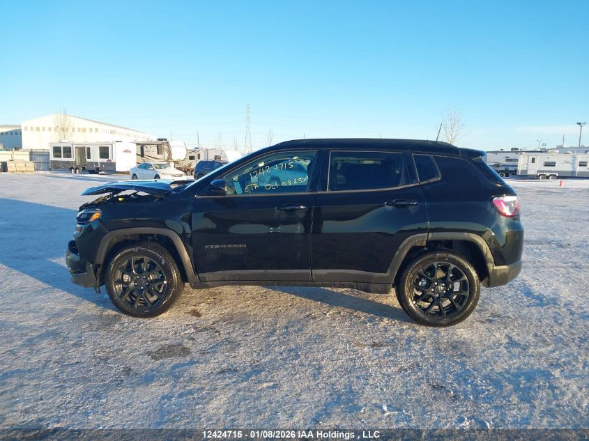 2025 Jeep Compass Latitude Lux VIN: 3C4NJDFN0ST589165 Lot: 12424715