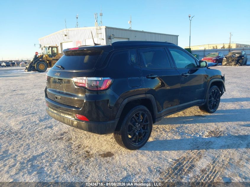 2025 Jeep Compass Latitude Lux VIN: 3C4NJDFN0ST589165 Lot: 12424715