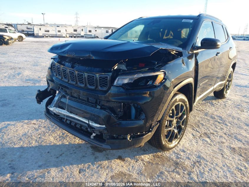 2025 Jeep Compass Latitude Lux VIN: 3C4NJDFN0ST589165 Lot: 12424715