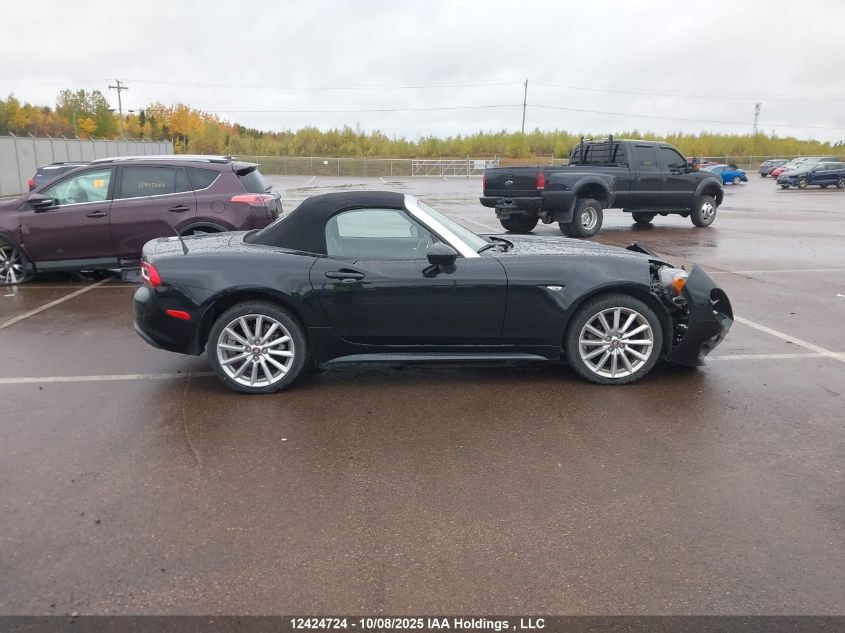 2017 Fiat 124 Spider Lusso VIN: JC1NFAEK0H0105683 Lot: 12424724