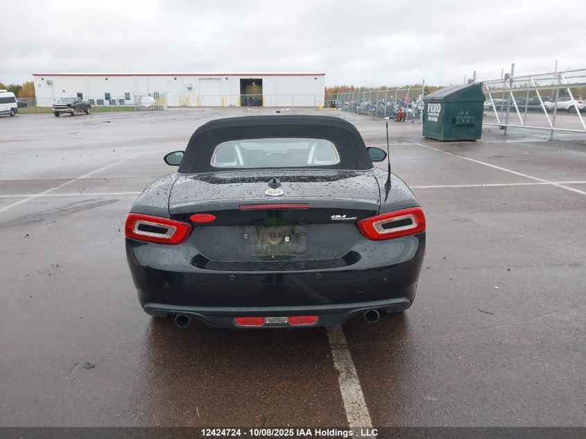 2017 Fiat 124 Spider Lusso VIN: JC1NFAEK0H0105683 Lot: 12424724