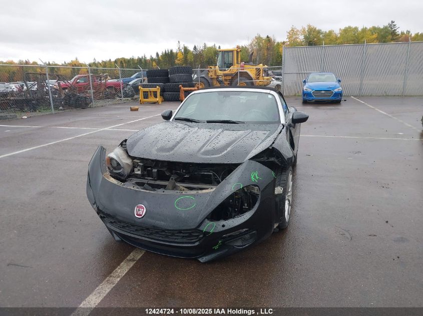 2017 Fiat 124 Spider Lusso VIN: JC1NFAEK0H0105683 Lot: 12424724