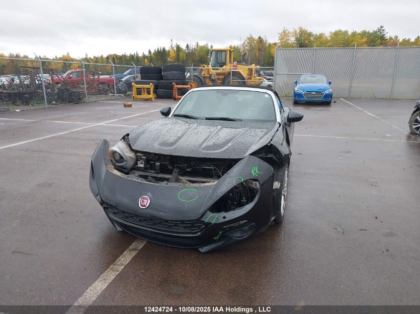 2017 Fiat 124 Spider Lusso VIN: JC1NFAEK0H0105683 Lot: 12424724