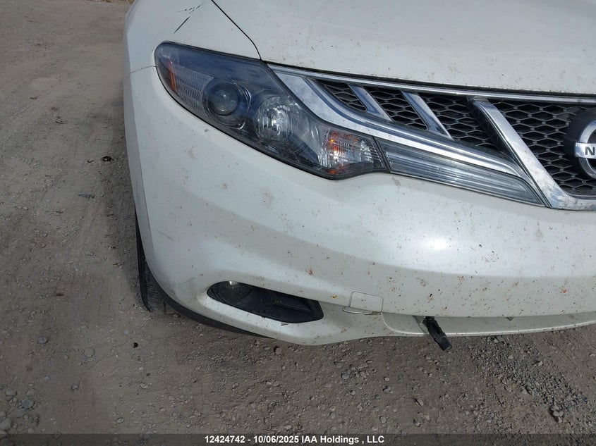 2013 Nissan Murano S/Sl/Le VIN: JN8AZ1MWXDW321291 Lot: 12424742