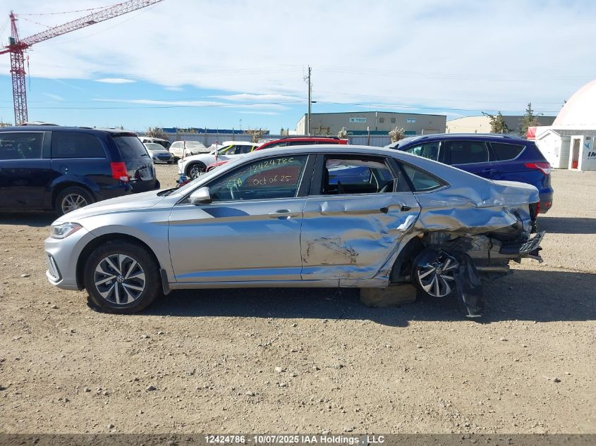 2025 Volkswagen Jetta Trendline VIN: 3VWCX7BU7SM061148 Lot: 12424786