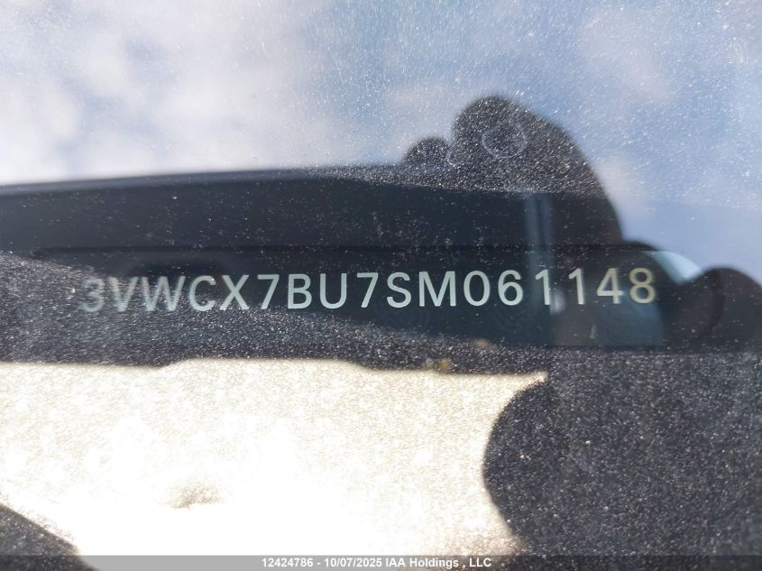 2025 Volkswagen Jetta Trendline VIN: 3VWCX7BU7SM061148 Lot: 12424786